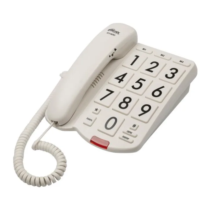 Проводной телефон Ritmix RT-520 Ivory
