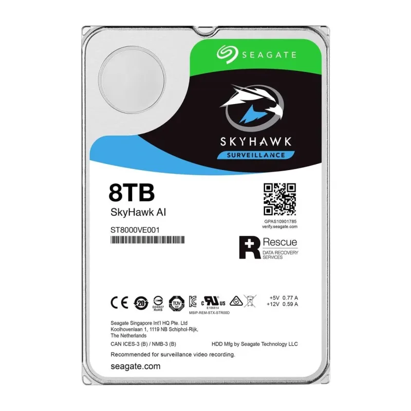 Жесткий диск Seagate SkyHawk AI 8TB (ST8000VE001)
