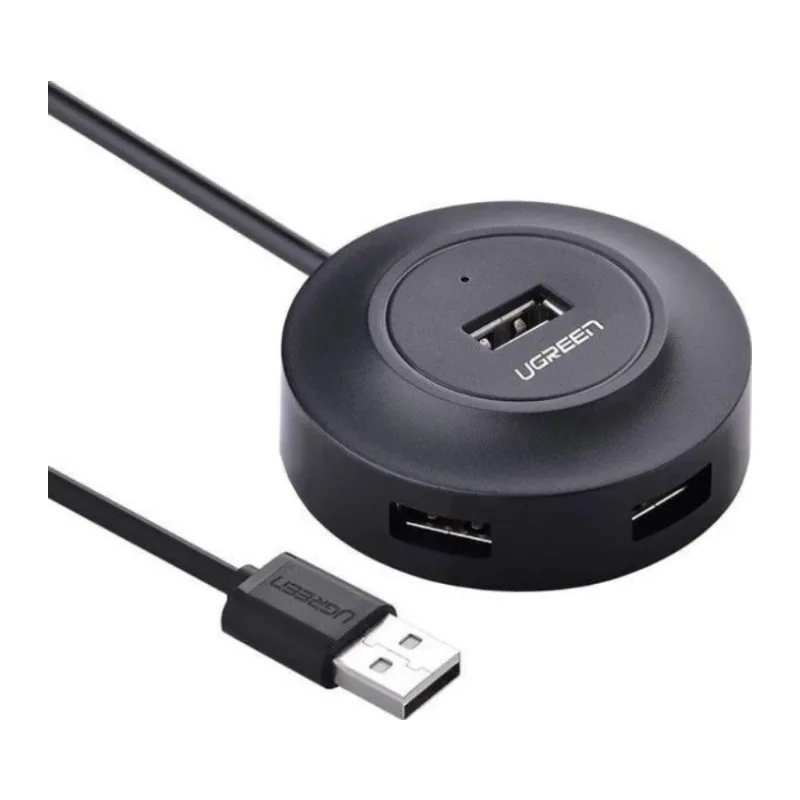 USB-хаб Ugreen CR106-20277 Black (20277)