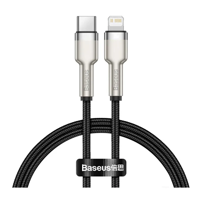 Кабель Baseus Cafule 0.25m Black (CATLJK-01)