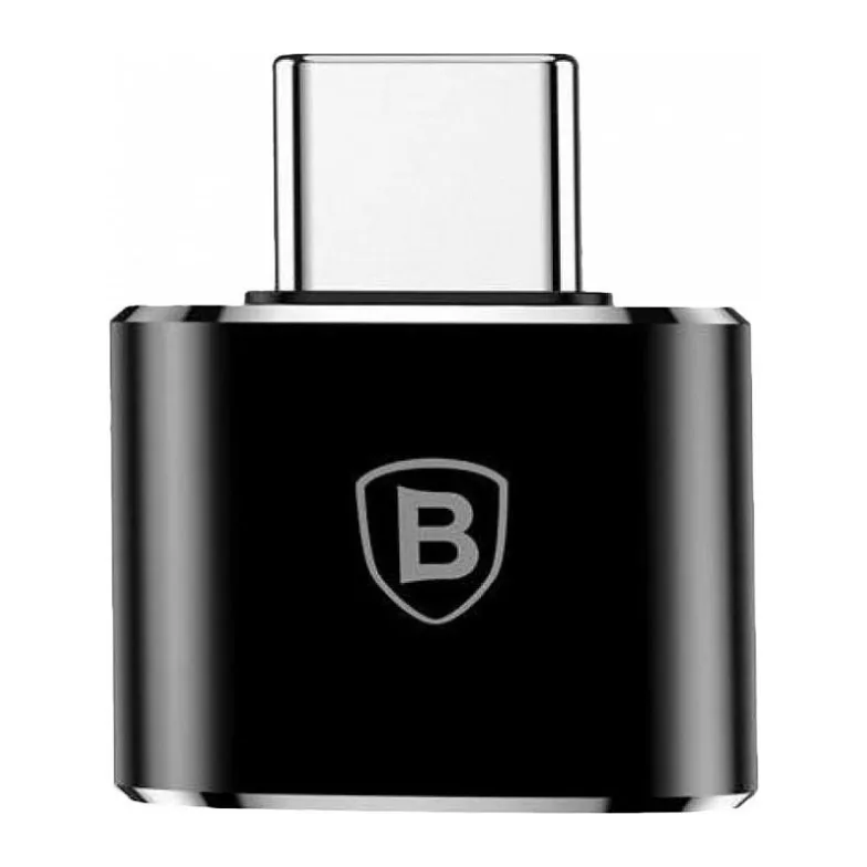 Переходник Baseus Adapter USB-C to USB Black (CATOTG-01)