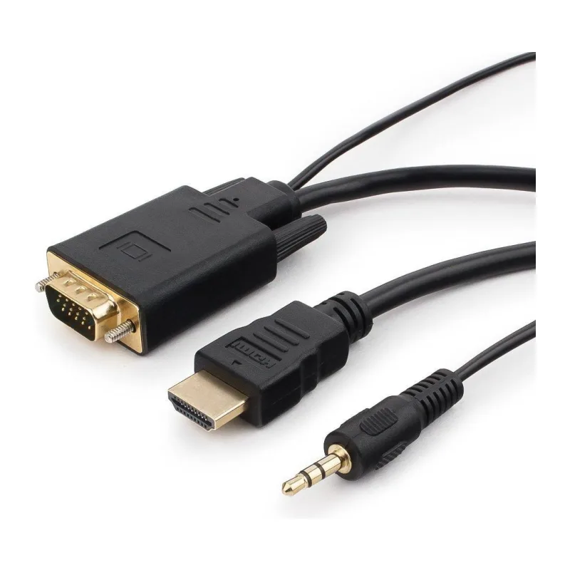 Кабель HDMI-VGA Cablexpert A-HDMI-VGA-03-5M 5 м