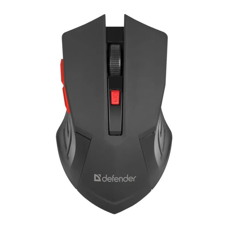 Мышь Defender Accura MM-275 черный/красный (52276)