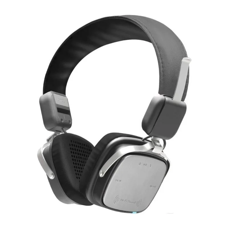 Наушники Ginzzu GM-571BT серебристый/черный
