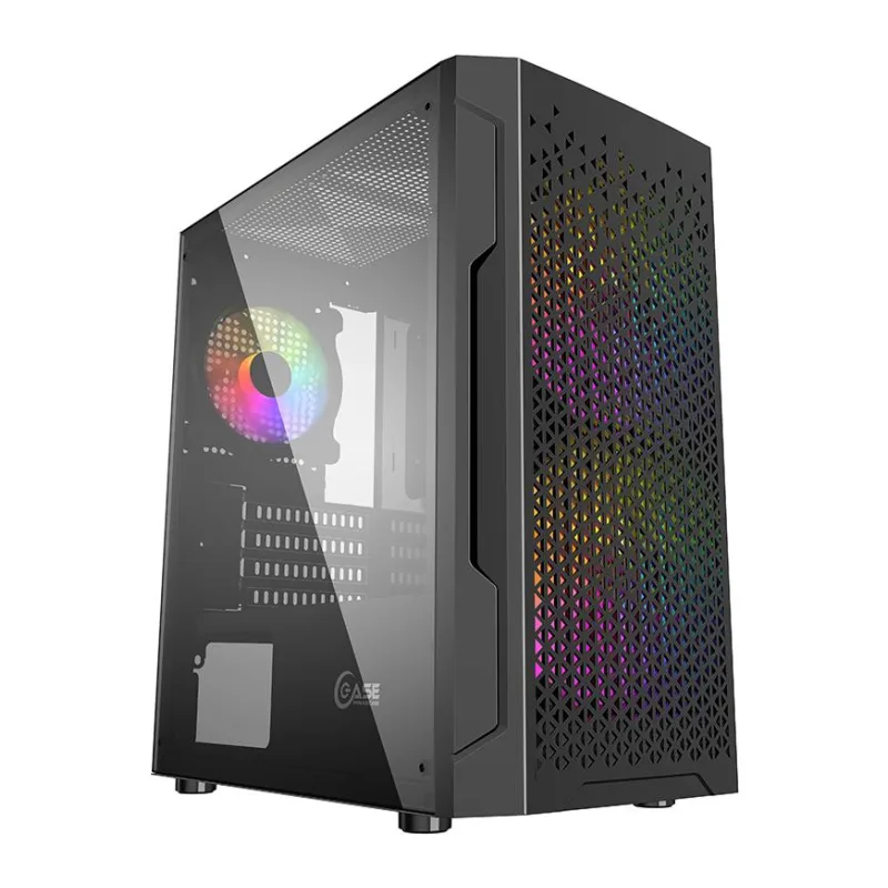 Корпус Powercase Mistral Micro Z3B Mesh LED (CMIMZB-L3)