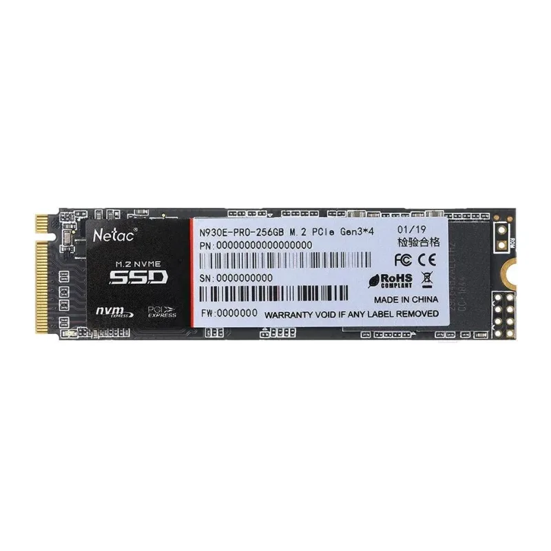 SSD диск Netac N930E PRO 256GB (NT01N930E-256G-E4X)