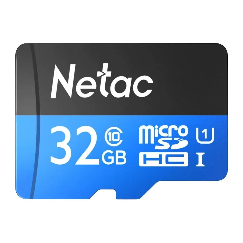 Карта памяти Netac P500 Standard 32GB + адаптер (NT02P500STN-032G-R)