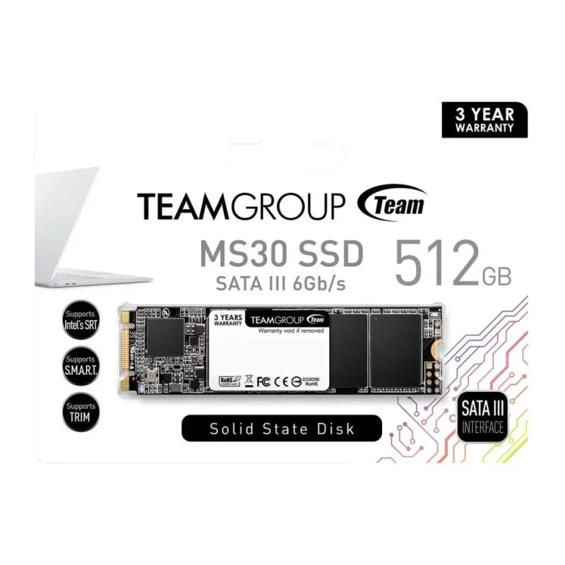 SSD диск Team Group MS30 512GB (TM8PS7512G0C101)