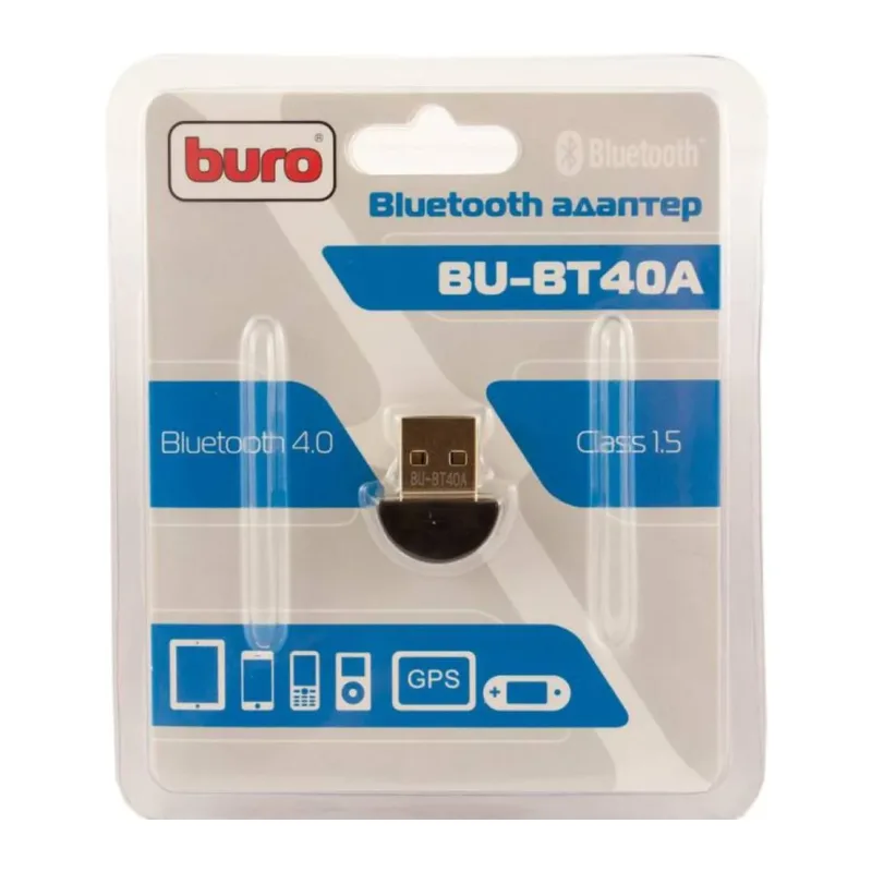 Bluetooth адаптер Buro BU-BT40A