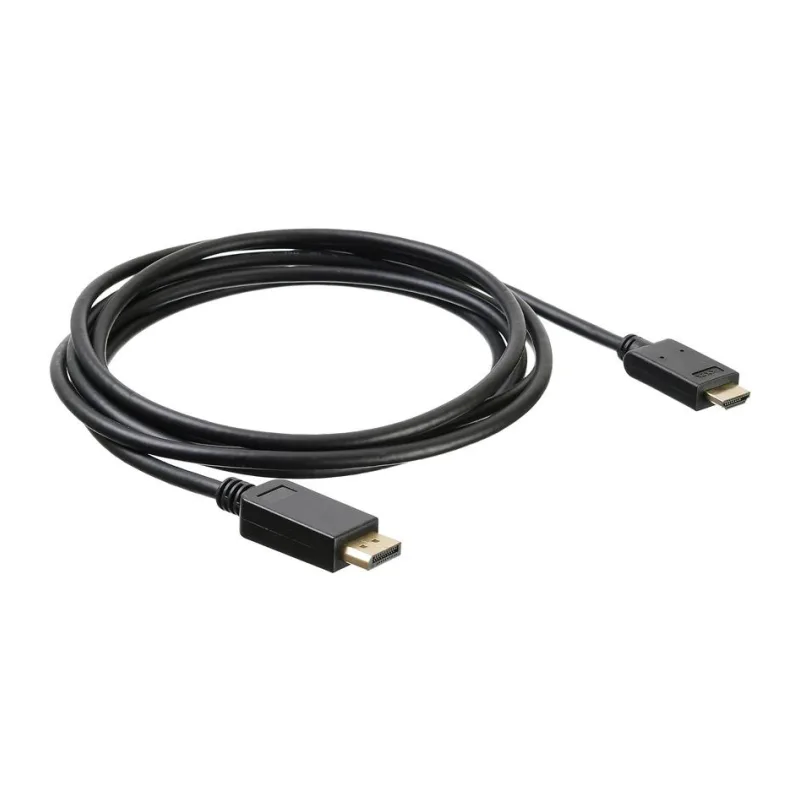 Кабель Buro v 1.2 DisplayPort (m)/HDMI (m) 3м позолоченные контакты черный (BHP DPP_HDMI-3)