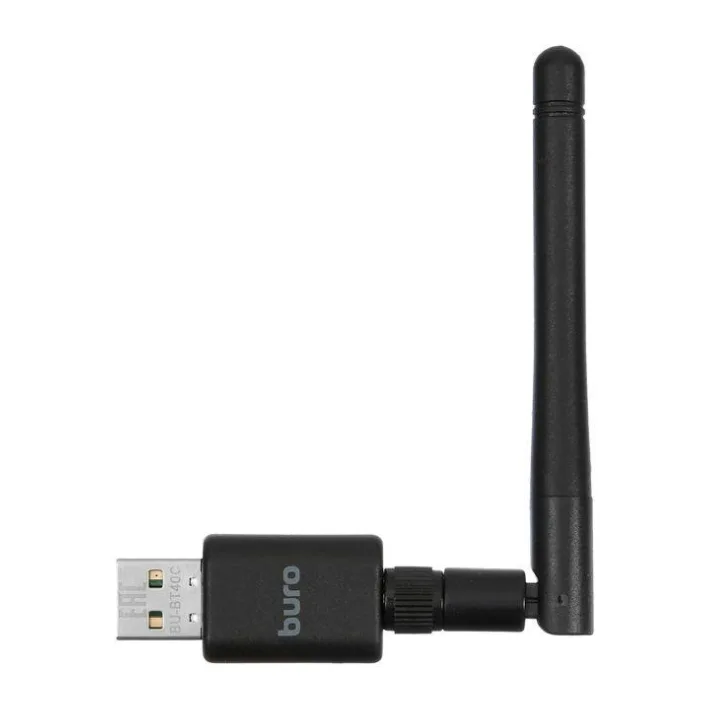 Bluetooth адаптер Buro BU-BT40С черный (BT40С)