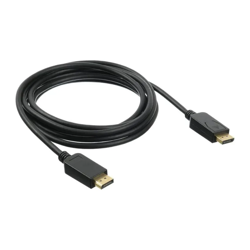 Кабель Buro v 1.2 DisplayPort (m)/DisplayPort (m) 2м позолоченные контакты черный (BHP DPP_1.2-2)