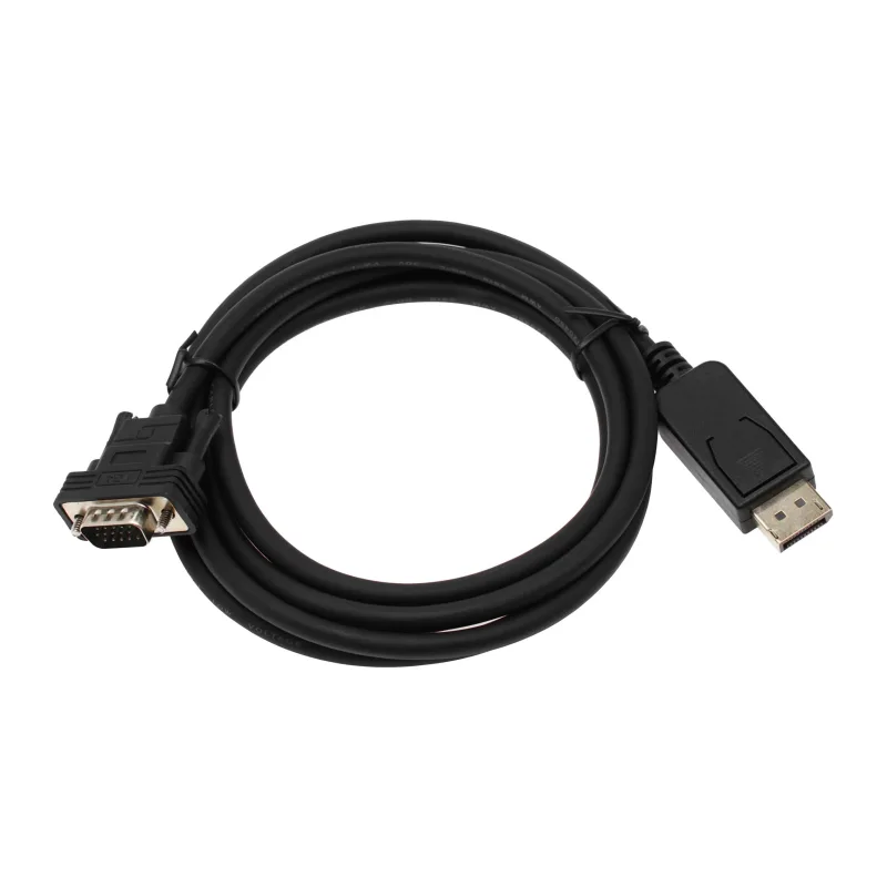 Кабель Buro v 1.1 DisplayPort (m)/VGA (m) 2м позолоченные контакты черный (BHP DPP_VGA-2)