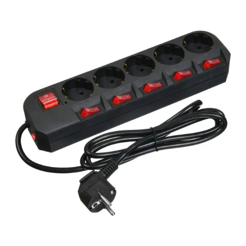 Сетевой фильтр Buro 500SH-3-SW-B черный