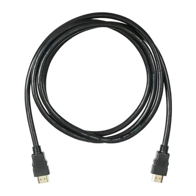 Кабель Buro HDMI (m)/HDMI (m) 1.8м. Позолоченные контакты черный (BHP HDMI 2.0-1.8)