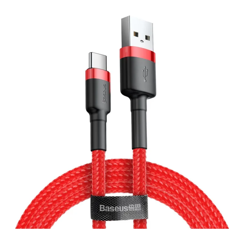 Кабель Baseus Cafule 2m Red (CATKLF-C09)