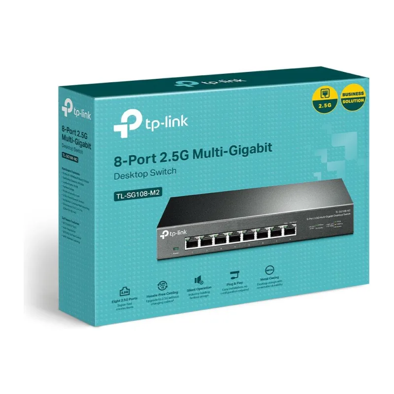 Коммутатор TP-Link TL-SG108-M2