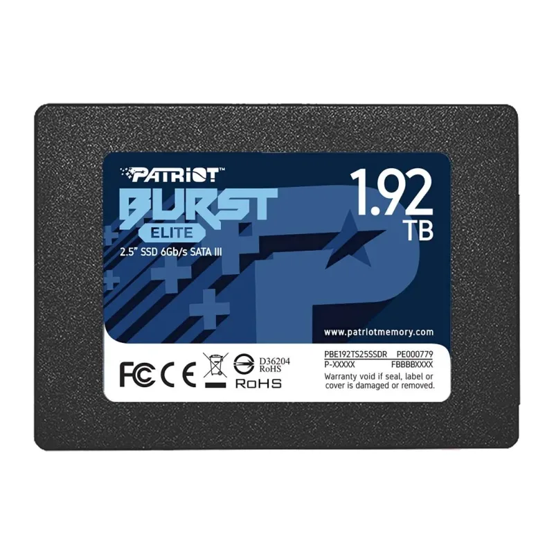 SSD диск Patriot Burst Elite 1.92TB (PBE192TS25SSDR)