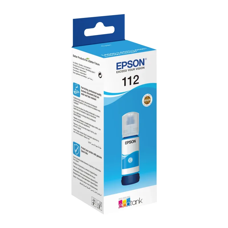 Чернила Epson C13T06C24A голубой (L15150/L15160)
