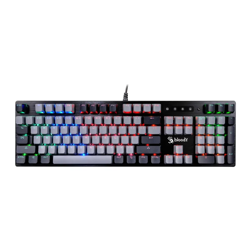 Клавиатура A4Tech Bloody B828N черный/серый