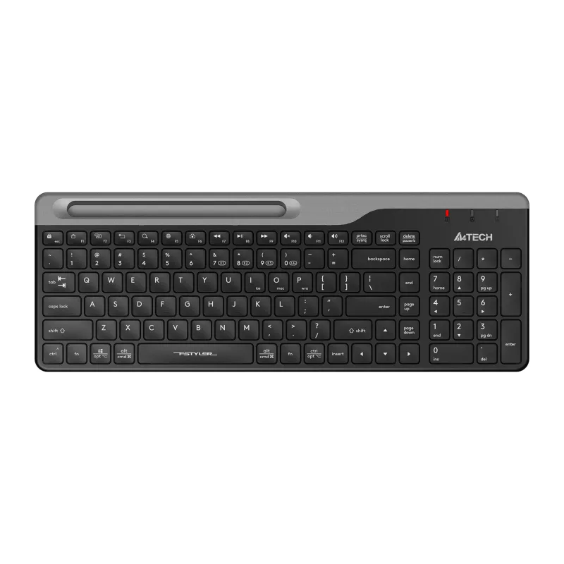 Клавиатура A4Tech Fstyler черный/серый (FBK25)