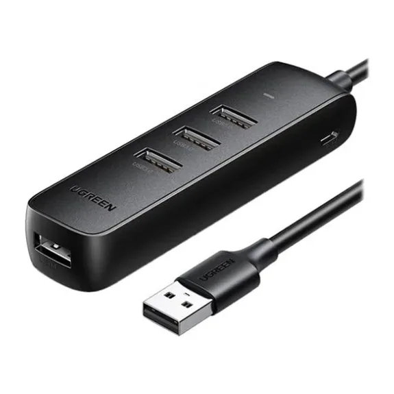 USB-хаб Ugreen CM416-80657 Black (80657)