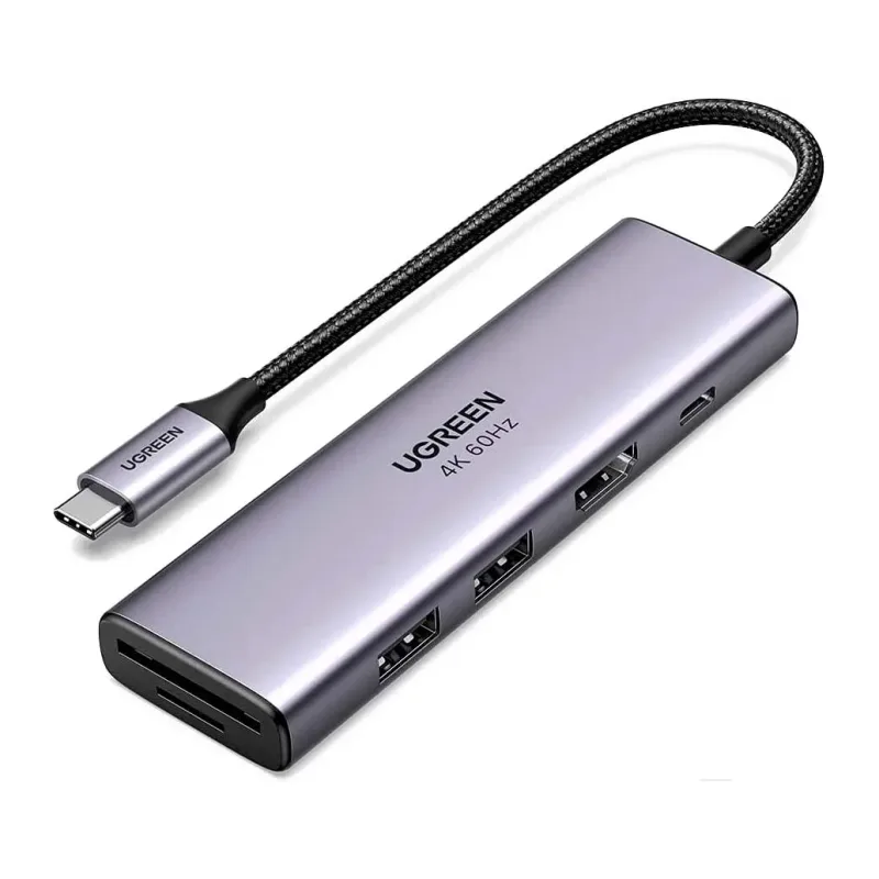 Док-станция Ugreen CM511-60383 Space Gray (60383)
