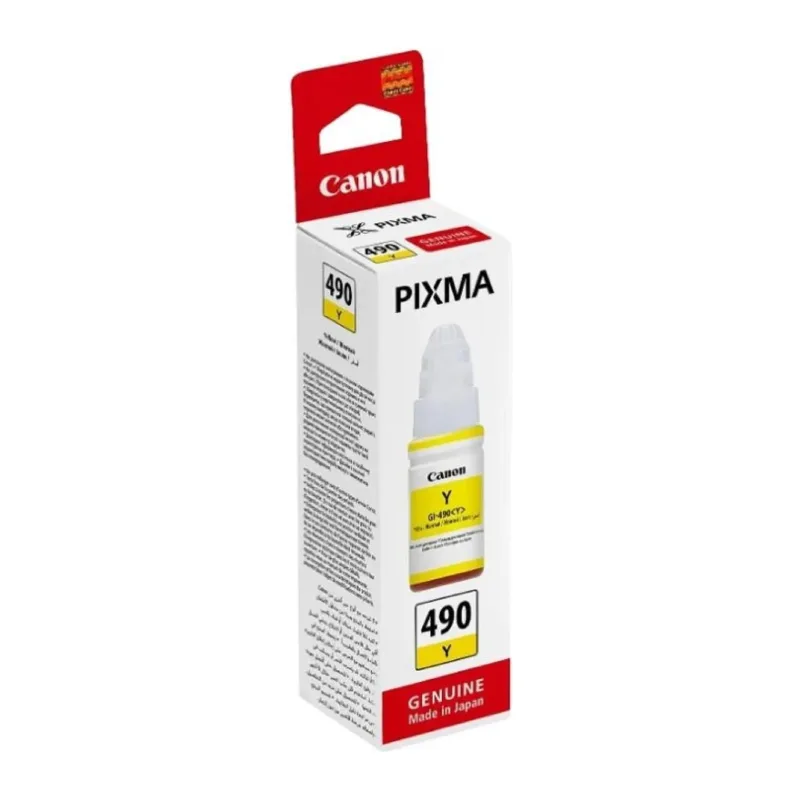 Чернила Canon GI-490Y желтый (0666C001)