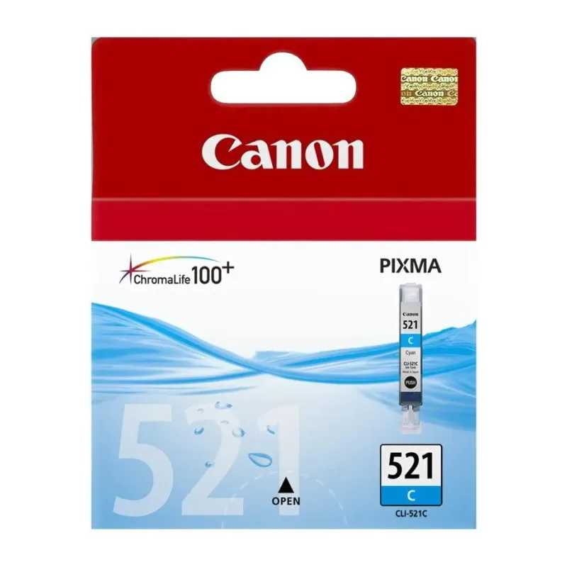 Картридж Canon CLI-521 голубой (2934B004)