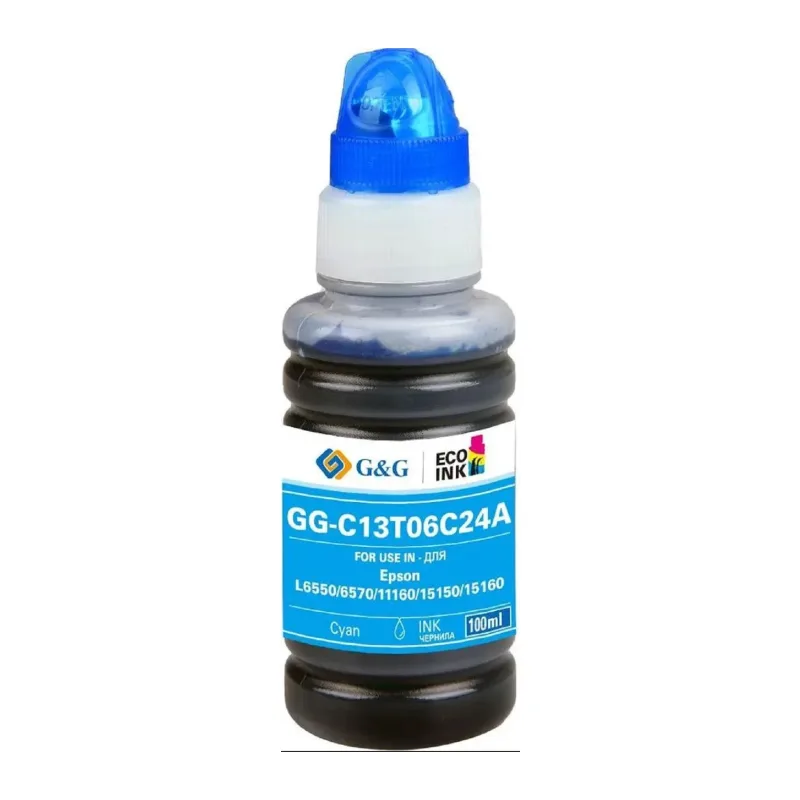 Чернила G&G GG-C13T06C24A голубой