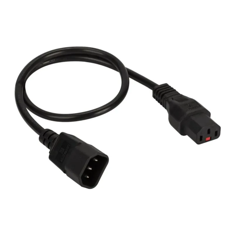 Кабель Lanmaster LAN-PP13L/14-1.0-BK