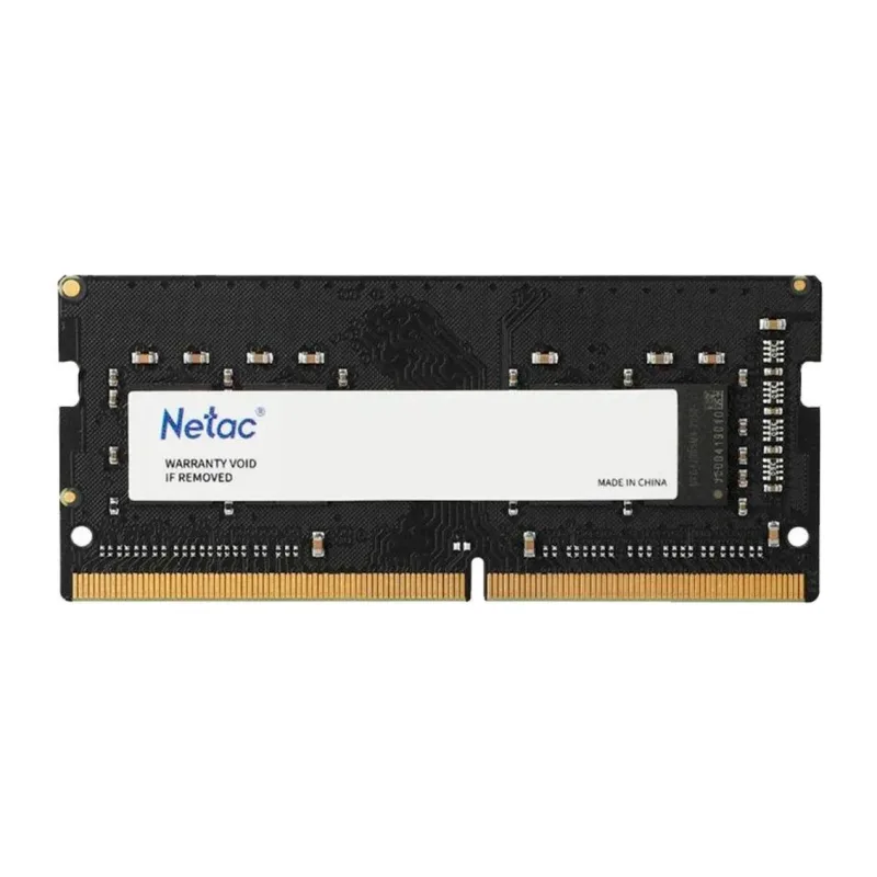 Оперативная память Netac Basic 8GB DDR4 SODIMM PC4-25600 (NTBSD4N32SP-08)