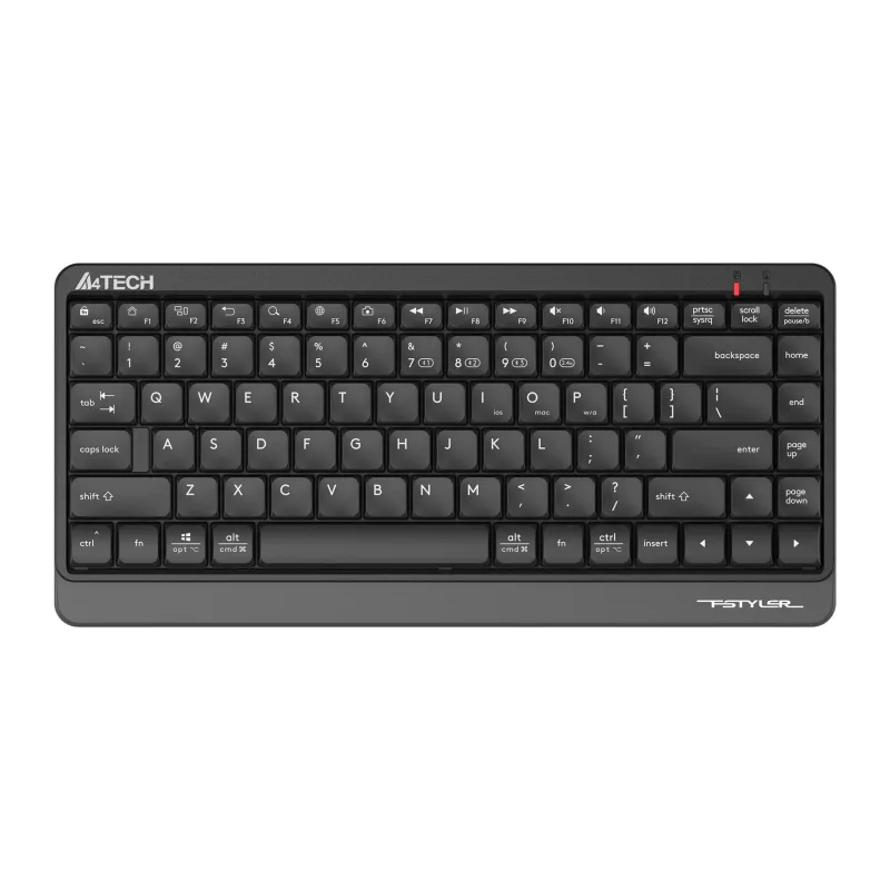 Клавиатура A4Tech Fstyler черный/серый (FBK11)