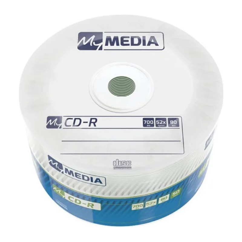 CD-R диск MyMedia 700Mb 52x в пленке 50шт (69201)