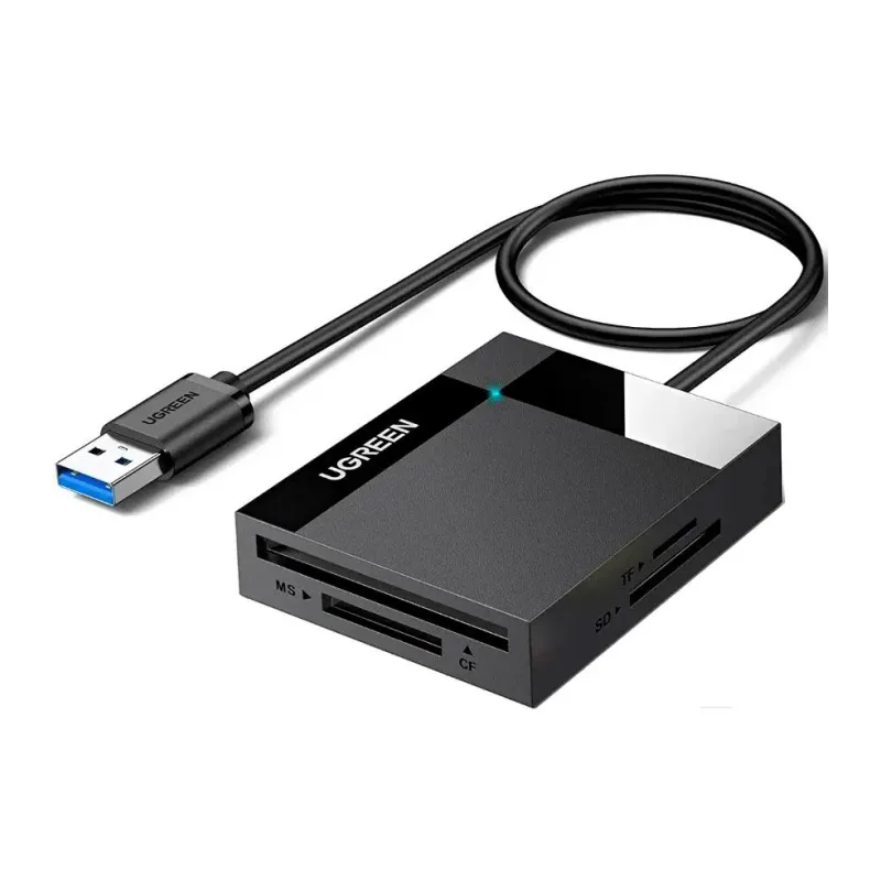 Картридер Ugreen CR125-30333 Space Gray (30333)