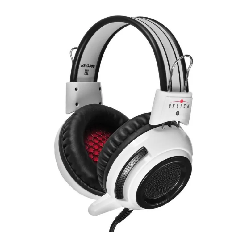 Наушники Oklick HS-G300 Armageddon белый/черный (361558)