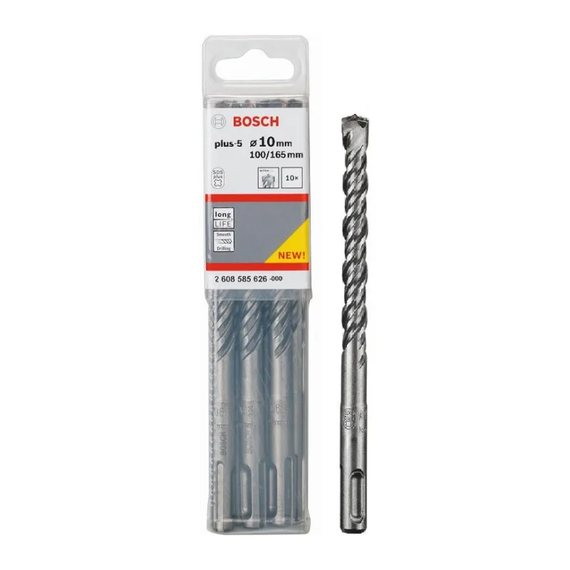 Бур Bosch SDS-plus 10х100х165мм SDS-plus-5 2608585626