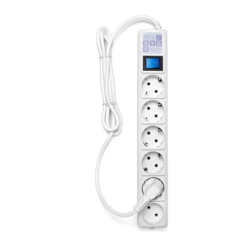 Сетевой фильтр Power Cube SPG(5+1)-16B-1.9М белый