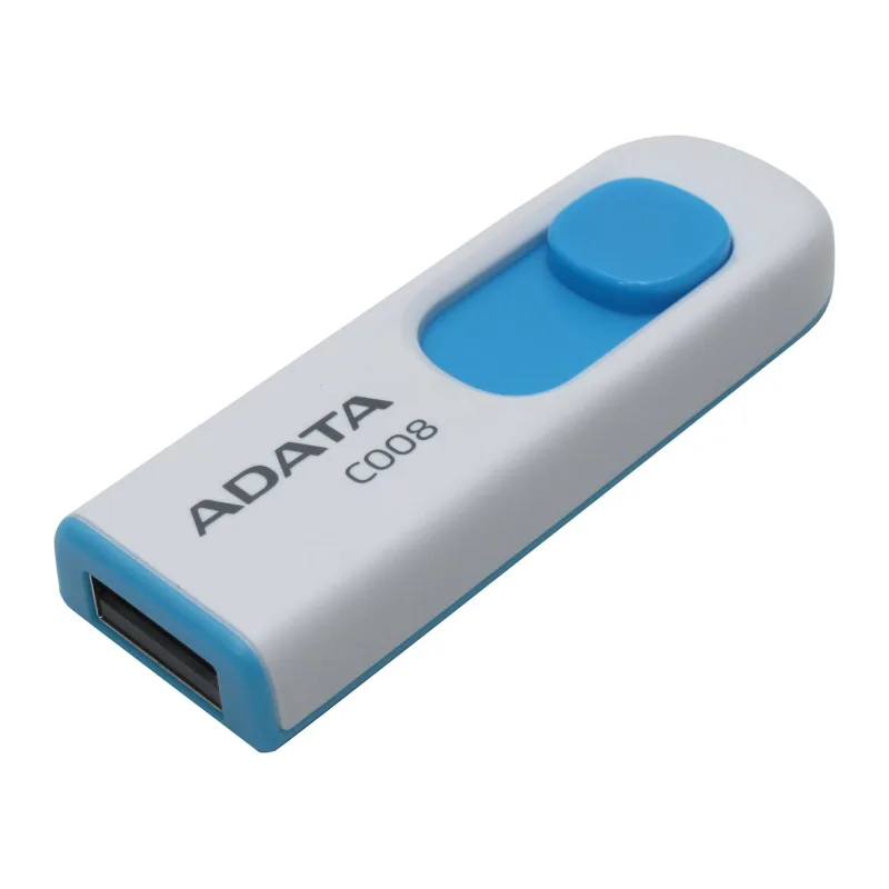 USB Flash-накопитель A-Data C008 16GB White/Blue (AC008-16G-RWE)