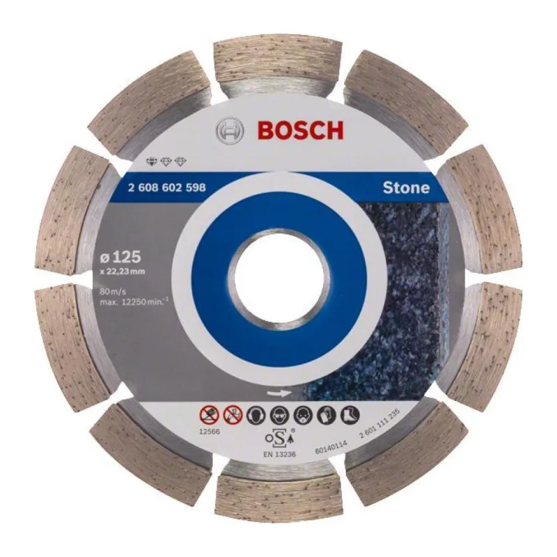 Алмазный диск Bosch 125-22.23-1.7 HPE 2.608.602.598