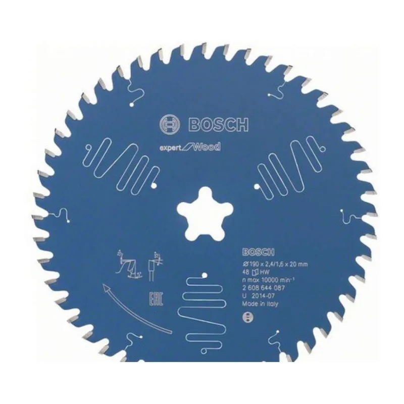 Диск пильный Bosch Expert for Wood 190xFFixx2.4/1.6x48T 2.608.644.087