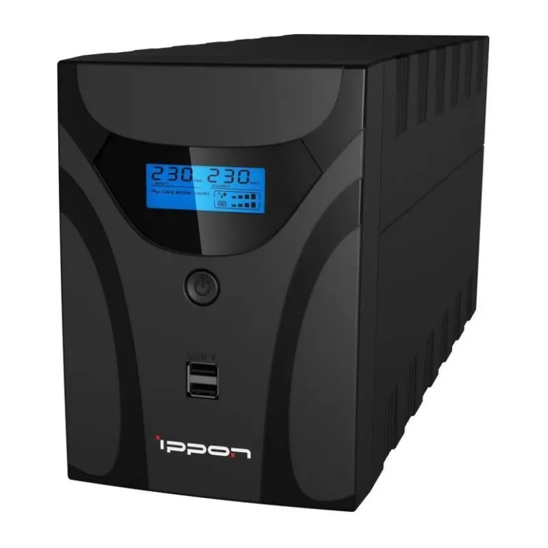 Источник бесперебойного питания Ippon Smart Power Pro II 1200 720Вт 1200ВА черный (1005583)