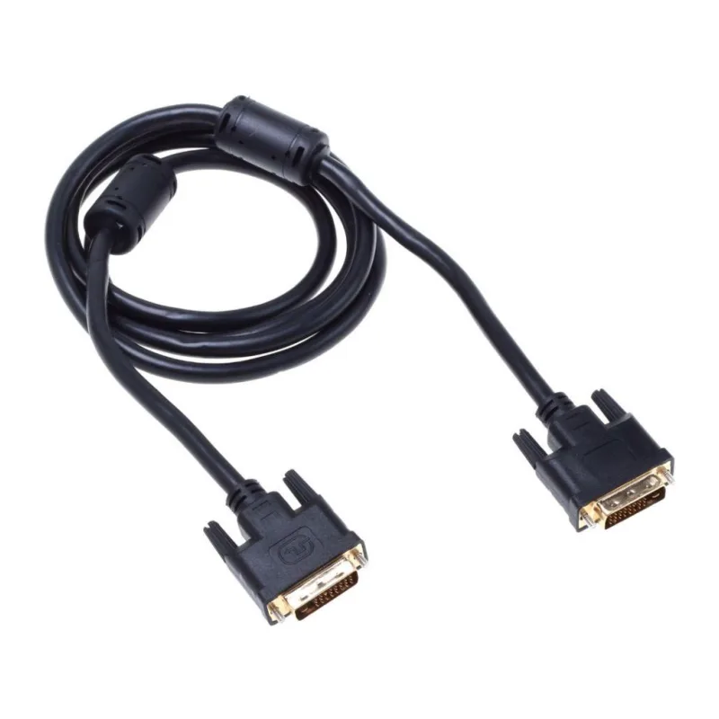 Кабель Buro DVI-D(m)/DVI-D(m) 1.8 м ферритовые кольца BHP RET DVI18 черный