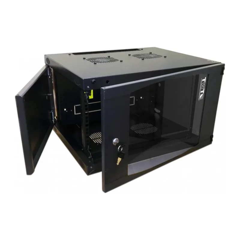 Шкаф телекоммуникационный TWT Next TWT-CBWNG-15U-6X4-BK черный