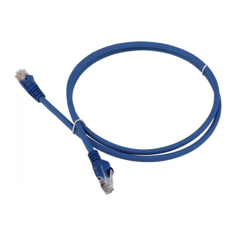 Патч-корд Lanmaster LAN-PC45/U5E-5.0-BL синий