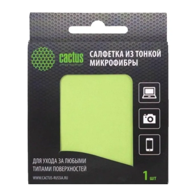 Салфетка для ухода за электроникой Cactus CS-MF01 1 шт