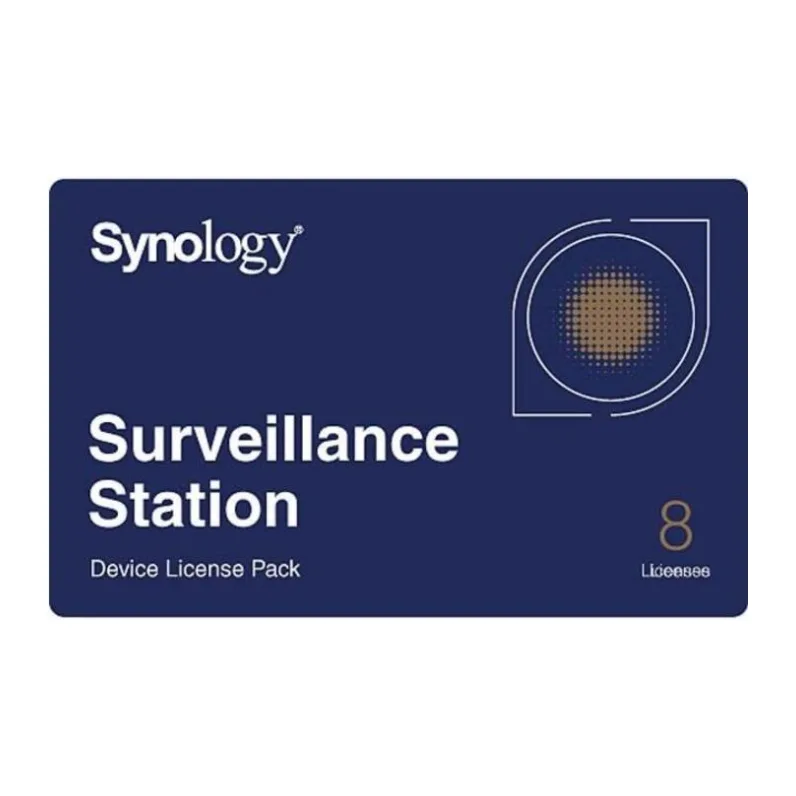 Лицензия Synology Surveillance Station LICENCEPACK8DEVICE