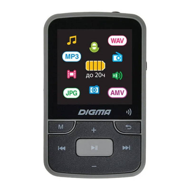 MP3-плеер Digma Z4 BT 16Gb черный
