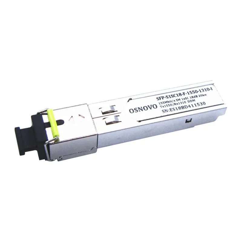 SFP-модуль Osnovo SFP-S1SC18-F-1550-1310-I
