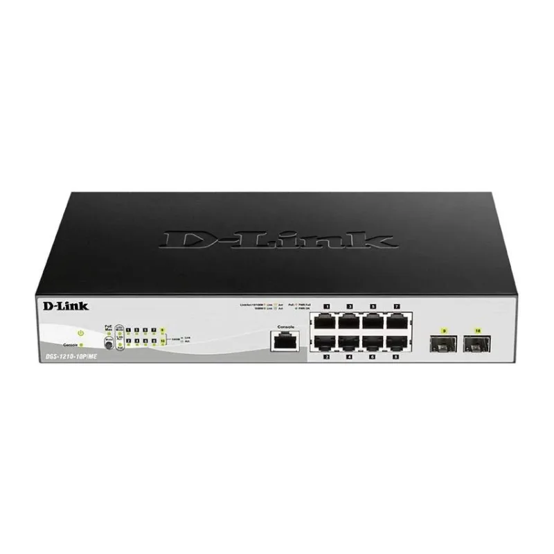 Коммутатор D-Link DGS-1210-10P/ME/A1A